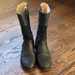Size 13 Janie and Jack Black Riding Boot